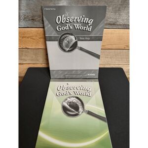 A Beka Observing God's World 4th Ed. Test Key / Answer Key 6th Grade
